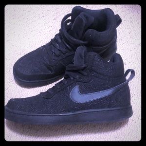 Nike black high tops